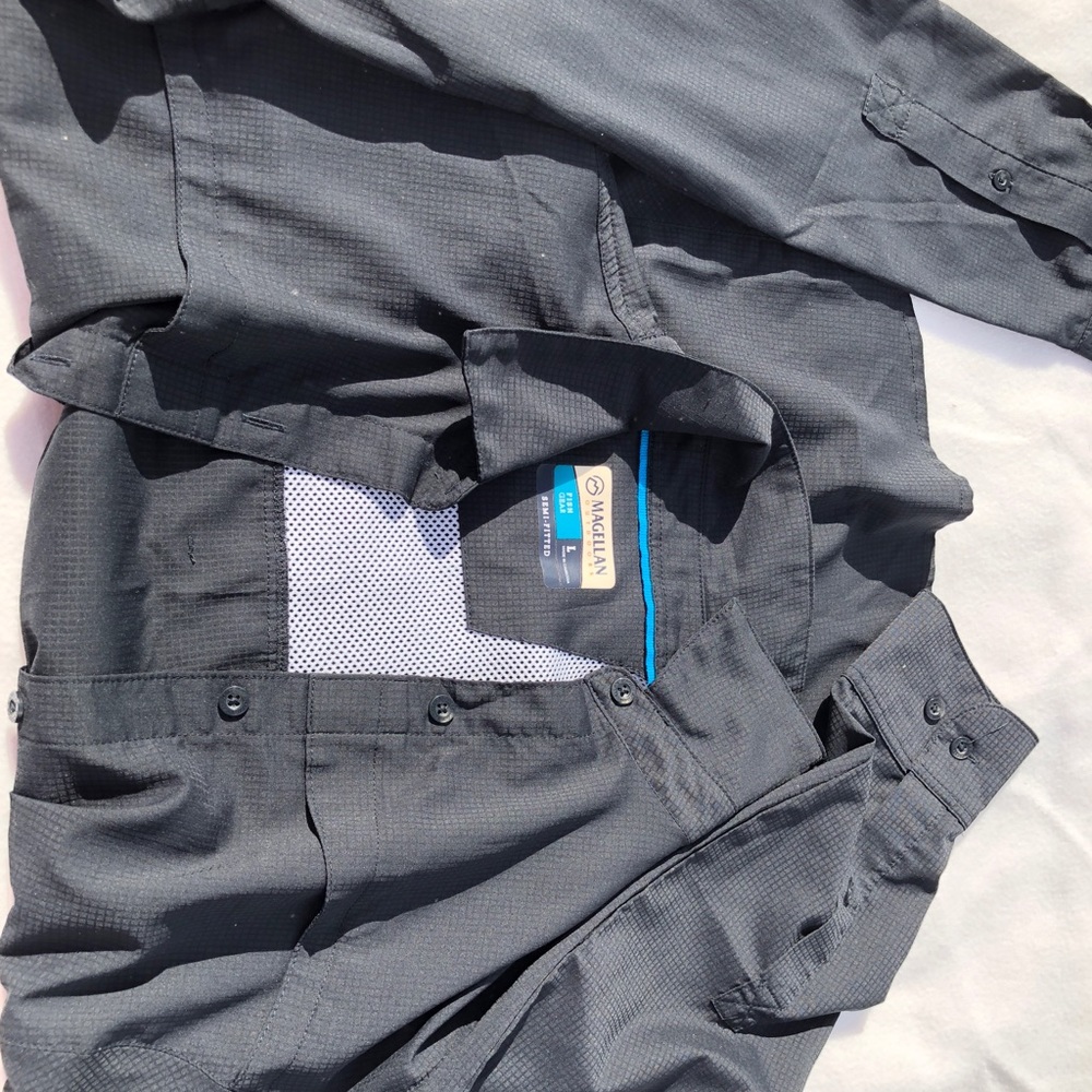 Long sleeve breathable outdoor shirt